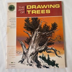 VTG Lot of 4 Grumbacher Library The Art of Drawing/Painting Trees Landscape Etc