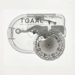 KUTSUMA TGAAL Mini Pencil Sharpener Top Grade Stationery Rectangle Cutter School