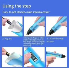 3D Printing Pen Set with PLA Filament USB 3D Pen Creative Art Toy Gift For Kid