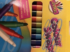 Artbox Tallon Colour Swaps 10 Felt Tip Pens Markers Assorted Colours Non-Toxic