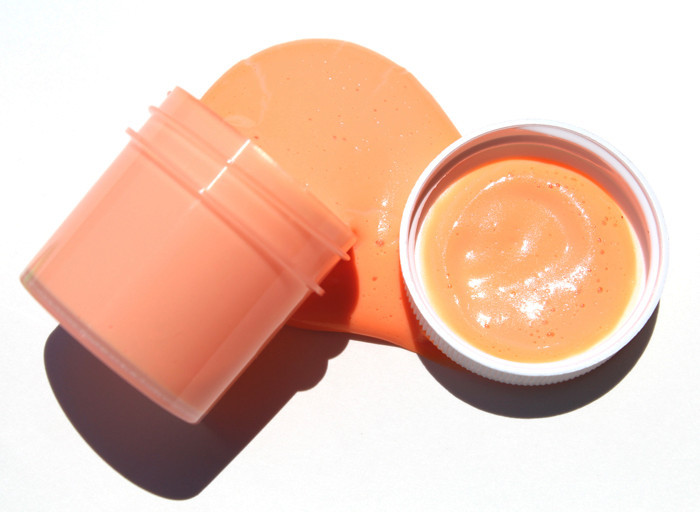 ORANGE GLOW in the DARK Daytime Visible Paint 4-8oz, SUMMER Art Craft Paint