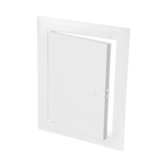 6×8 Inch White Metal Access Door Plumbing Electricity Heating Wall Panel Dry
