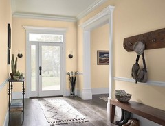 KILZ TRIBUTE Paint & Primer, Interior, Eggshell, Yellow Lotus, 1 Gallon