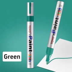 TOYO Waterproof Permanent Paint Marker Pen Car Tire Tyre Rubber Metal White