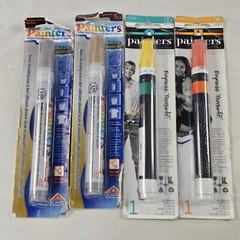 4 Packs Of Painters Pen Markers 2 Opaque And 2 Metallic Read Description