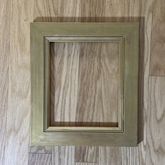 VINTAGE NATIONAL PICTURE FRAME CO GOLD WOOD FRAME FITS 9.75X11.75