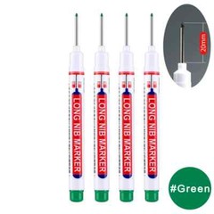 Deep Hole Marker Pen Waterproof Woodworking Tile Metal Long Head Oil Markers Pen