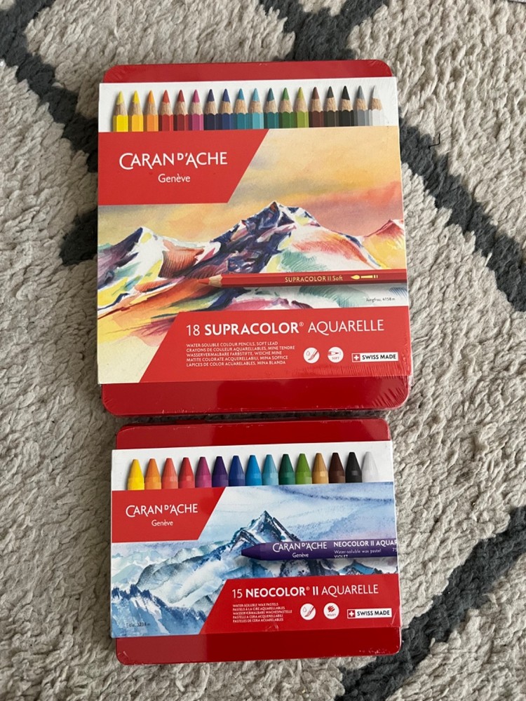 caran d ache colored pencils
