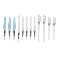 Water Color Brush Pen Set 12 Pcs Water Paint Brushes Refillable Watercolor2221