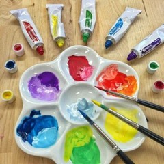 12 Colours Students Watercolour or Acrylic PAINT TUBES SET Painting Art Craft