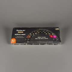 Shuttle Art Acrylic Paint Set, 30 x12ml Tubes Artist 33 Piece 30 Colors