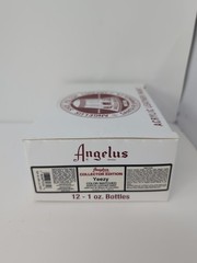 (12) 1 Oz Bottles Of Angelus Acrylic Leather Yeezy Blue Paint New