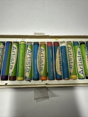 Vintage Artista Oil Pastel Set of 23 Vivid Colors Binney & Smith USA No 224