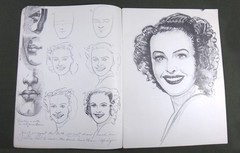 HEADS FROM LIFE how to draw Walter Foster art instruction soft cover BOOK