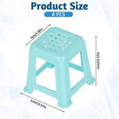KALIONE 8 Pcs Canvas Stands Paint for Painting 3x4x4cm, blue