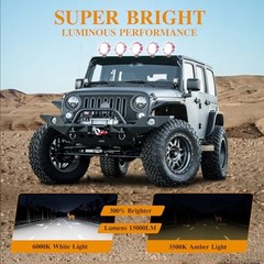 4 Pcs 201W Led Light, 7 Inch Round Led Light Bar Off Road Auxiliary Red 4