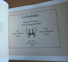 Ruth Stuart 1896 Gobolinks Gobol Inks INDIA INK Art Games ~ childrens activities