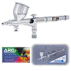 Master High Precision Detail DualAction Airbrush 0.2 mm Tip 1/3 oz Cup