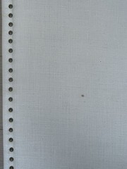TEEN Restoration Hardware Classic Tack Linen Memory Board With Brass Nailheads
