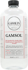 Artists’ Grade Gamsol Oil Color Size: 1 Liter, 33.8 Fl. Oz.