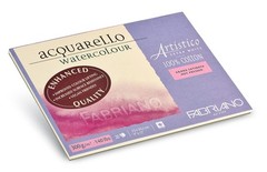 Fabriano Artistico Watercolor Block, 9 x 12, Extra White 9×12 Extra-White