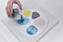 Flexible 16 oz Pouring Medium with Iridescent Finish – Non-Toxic Art Solution