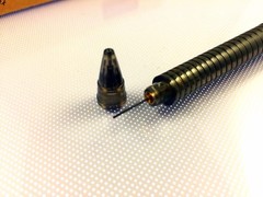 Narita Mechanical Pencil 0.5mm Smoke Brass parts The most cost-effective