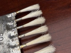 3-Whistler Pencil Artist Brushes -England-plus 2-Manet-Soies Pures-#152 France