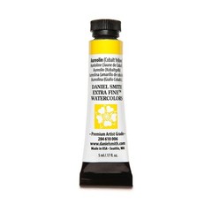 Daniel Smith Extra Fine Watercolor Paint, 5ml Tube, Aureolin(Cobalt Yellow), 284