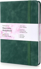 Watercolor – Sketchbook, 7.5X5 In, 140 LB, 300GSM, 100% Cotton, Acid Free, Cold