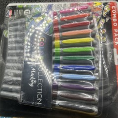 Bic Marking Color Collection Combo Pack 12 Markers And 1 Coloring Book