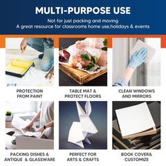 15″ x 12″ Newsprint Paper for Packing Boxes, 360 Sheets Packing Paper for Mov…