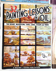 WALTER T FOSTER Lot Of 4 Vintage How To Paint Instruction Art Books Fashion
