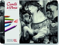 Conte-a-Paris pastel pencil Assorted set 48 color set 500017