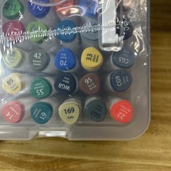 Dual Tip Markers 36 Vibrant Colors Flomo Creative Marker Set Alcohol Based