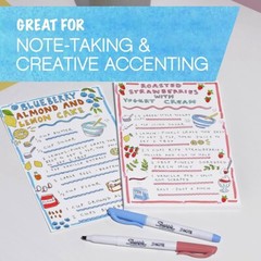 SHARPIE S-Note Creative Markers, Pastel Highlighters, Art Marker Set 24 Count