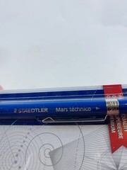 STAEDTLER Mars Technico 780 BK A6 2mm Lead Holder & 502 BK A6 2mm Lead Pointer
