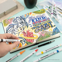 Royal & Langnickel – 12pc Dual Tip Acrylic Paint Marker Set, Primary and Neon Co