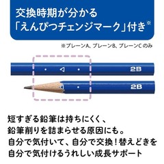 Tombow ippo! Writing Pencils, Plain, 6B, Purple, 1 Dozen (KB-KPB01-6B)