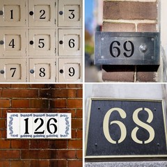 DXCYZ 10 Inch Large Number Stencils Kit 0-9 Address Number Stencil, 10PCS Reu…