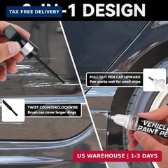Black Touch Up Paint for Cars, Color Accurate Car Touch Up Paint, Professional A