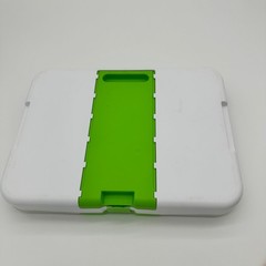Crayola Marker Storage Case White Green Clear Plastic Organizer