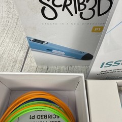 Scrib3D P1 3D Printing Pen – Color Filaments & Charger – Mint Condition Open Box