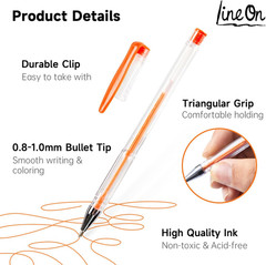 108 Colors Gel Pens Set, Gel Pens for Adult Coloring Books Journals Drawing Dood