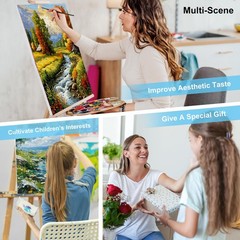 Offito Paint by Numbers Kit for Adults – Inspirational Frameless, BOP1PNF04