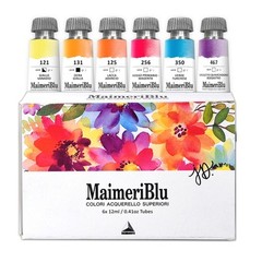 Jeannie Dickson Watercolor Paint Set, 6x12ml Tubes – Professional Painting Su…