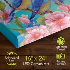 Briarwood Lane Spring Canvas Art 24×16 With God For Spring Large Canvas Art