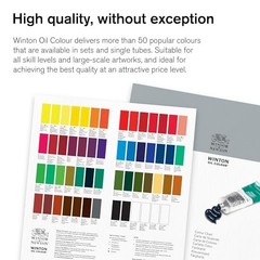 Winsor Newton Winton Oil Color Paint 20 12ml 0.4-oz Tubes 8 Fluid Ounces Fl oz 1