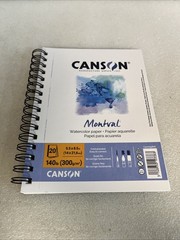 Canson Artist Series Montval Watercolor Paper 5.5″ X 8.5″ 20 Sheets Lot Of 3 New