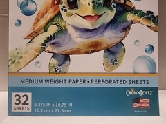 Sketch Pad Medium Weight Perforated Sheets 32 Pages (DGT181)